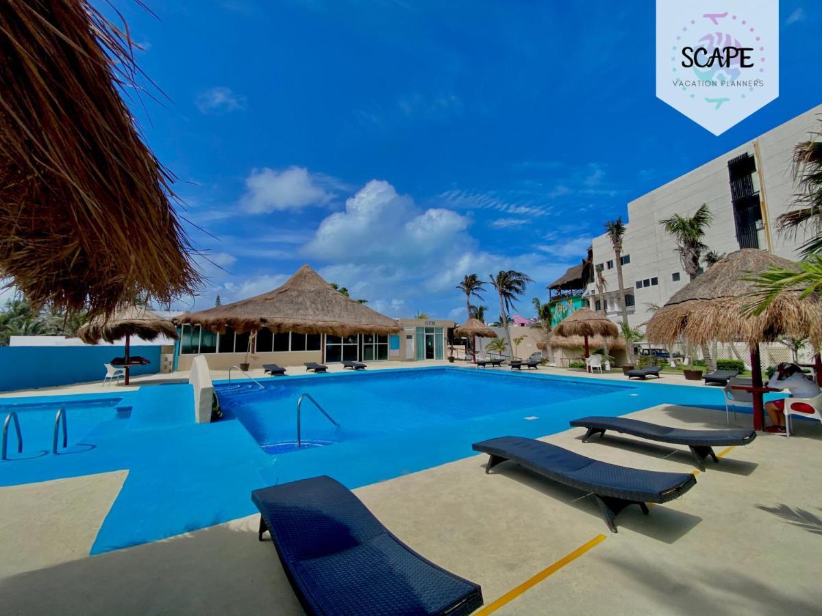칸쿤 Residencial Salvia 빌라 외부 사진